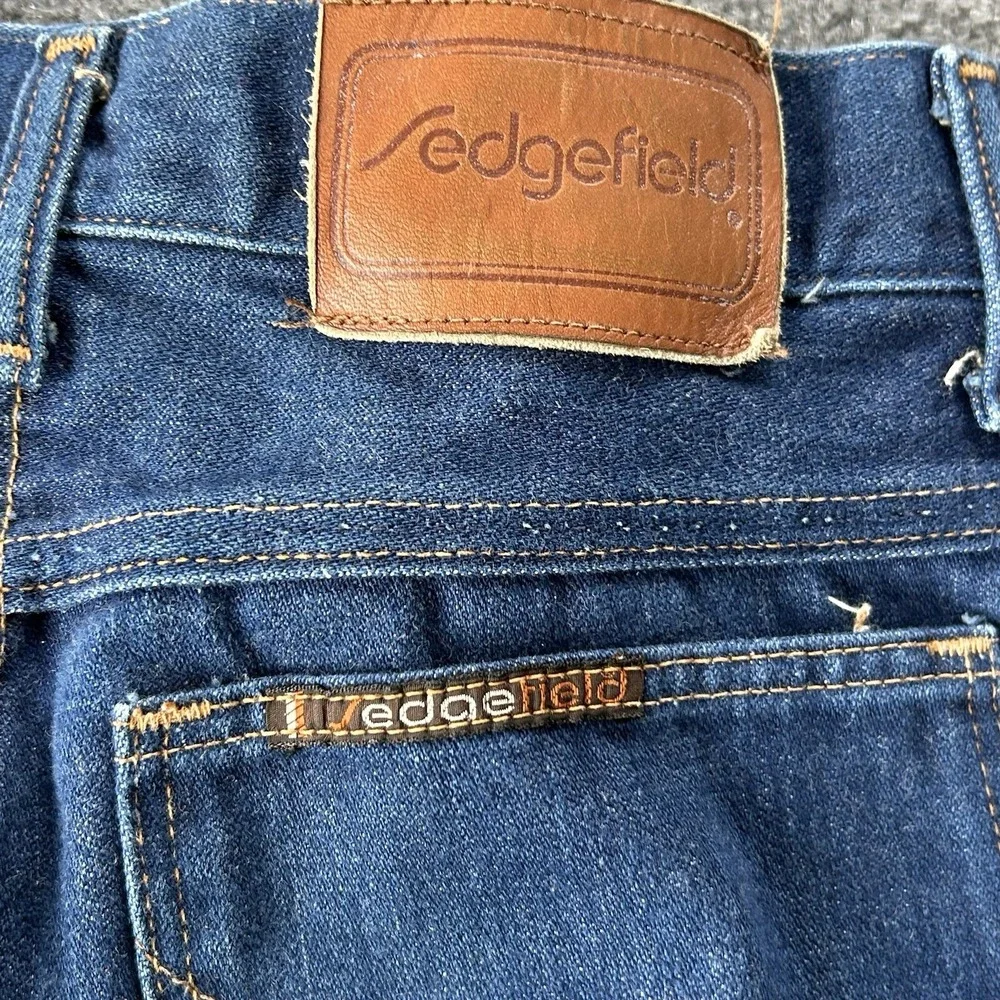 Sedgefield Jeans Men 28 x 32 Blue Boot Cut Medium Wash‎ VTG USA Made Denim P11